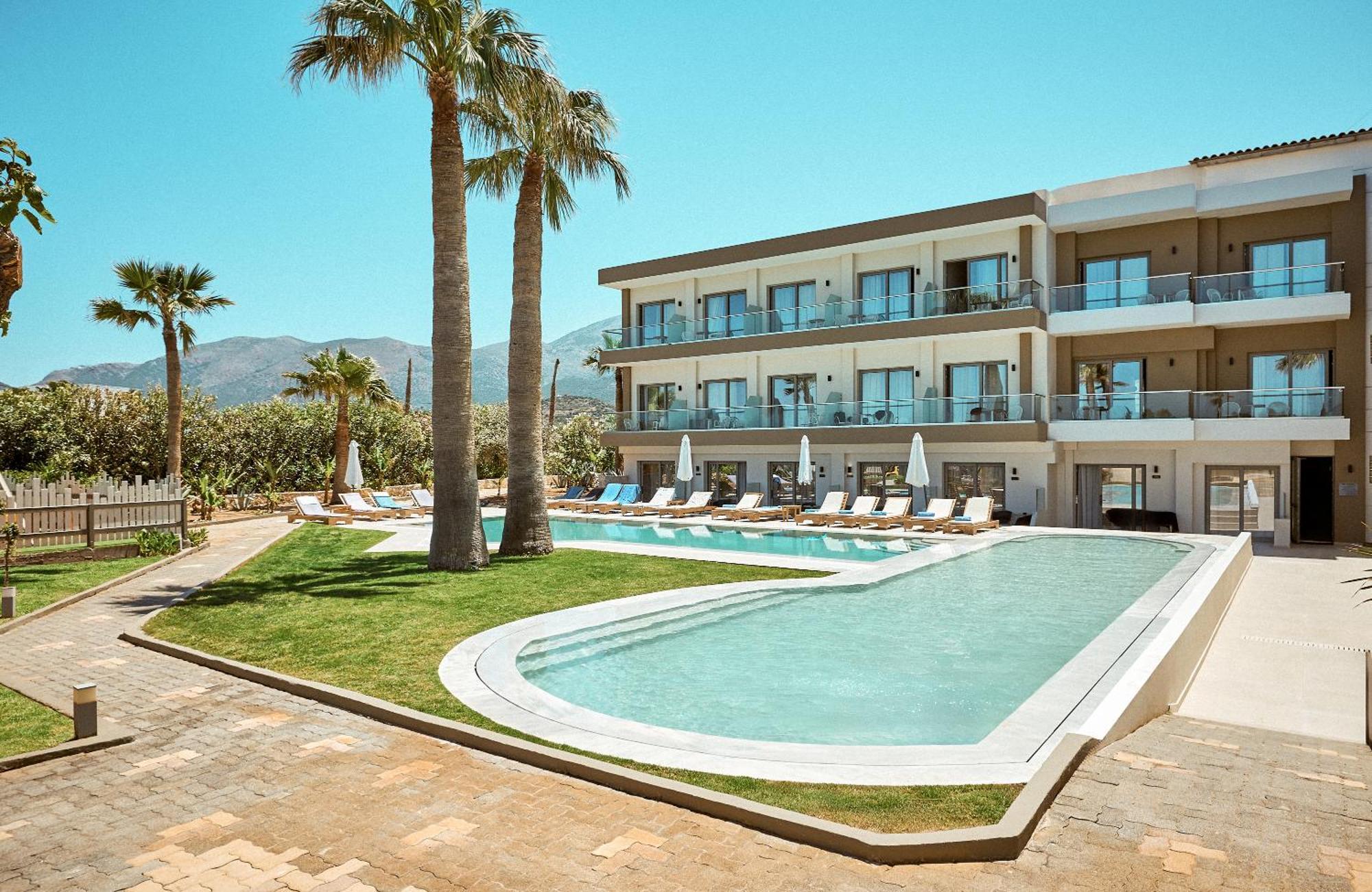 Malia Bay Beach Hotel & Bungalows 외부 사진