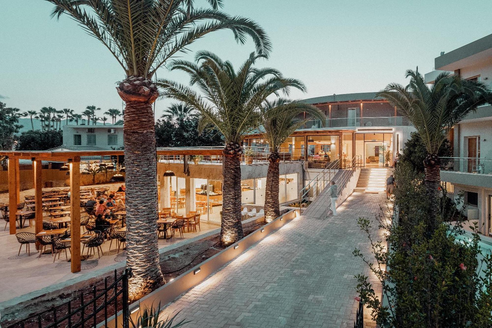 Malia Bay Beach Hotel & Bungalows 외부 사진